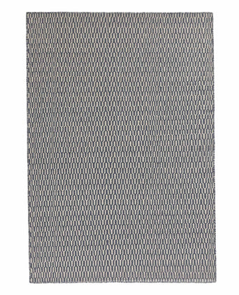 Overod Rug grey blue & off-white, 100% new wool