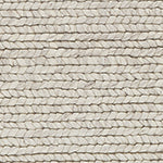 Palama Rug off-white melange, 50% wool & 50% viscose | URBANARA wool rugs