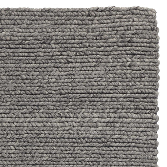 Palama Runner grey melange, 50% wool & 50% viscose