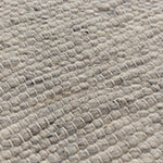Rug Palani Light grey melange, 100% Wool | High quality homewares 