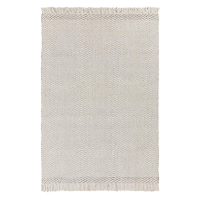 Palasi Rug ivory & light grey melange, 70% wool & 30% polyester