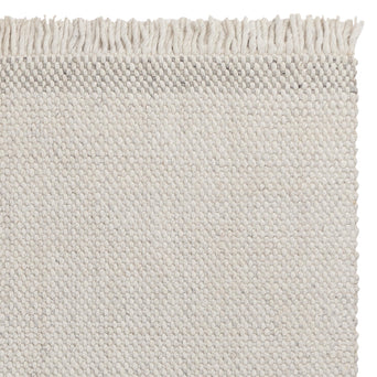 Palasi Rug ivory & light grey melange, 70% wool & 30% polyester