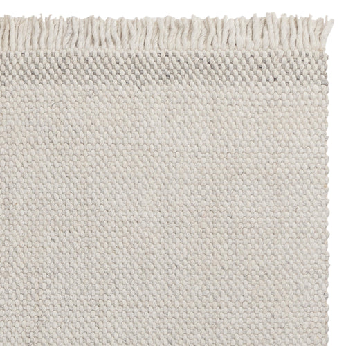 Palasi Rug ivory & light grey melange, 70% wool & 30% polyester