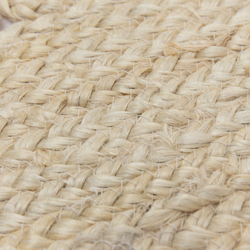 Doormat Pamra Ivory, 100% Jute | URBANARA Cotton Rugs