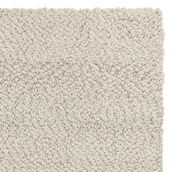 Panchu rug, ivory, 45% wool & 45% viscose & 10% cotton