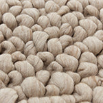 Rug Panchu Natural melange, 45% Wool & 45% Viscose & 10% Cotton | High quality homewares 