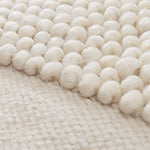 Paro Cushion Cover ivory, 80% wool & 20% cotton | High quality homewares