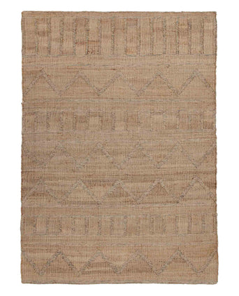 Pasan Jute Rug [Natural/Grey melange]
