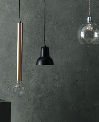 Bodua pendant lamp, black, 100% metal