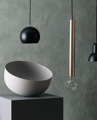 Sadum pendant lamp, light grey, 100% metal