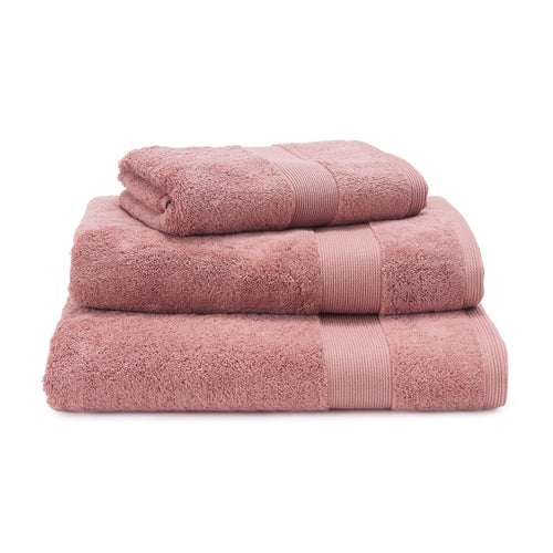 Penela Hand Towel dusty pink, 100% egyptian cotton