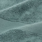 Penela Bath Mat green grey, 100% egyptian cotton | URBANARA bath mats