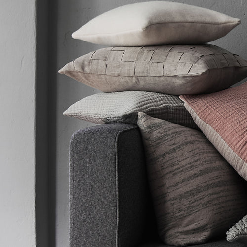 Couco Cushion in light grey & grey | Home & Living inspiration | URBANARA
