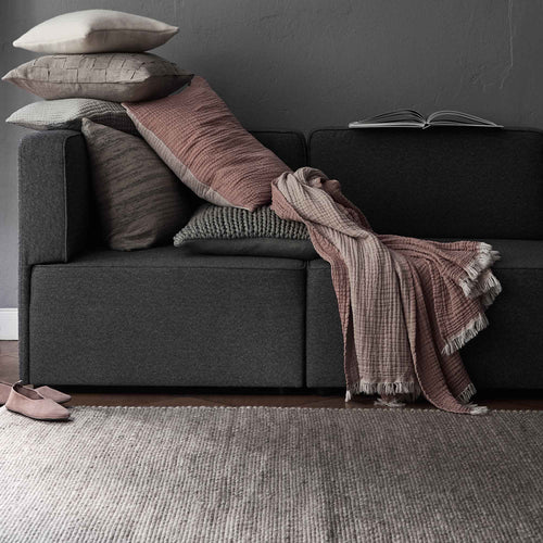Kesar rug in cream & grey & sand, 60% wool & 15% jute & 25% cotton |Find the perfect wool rugs