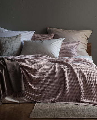 Vitero Duvet Cover natural & black, 100% combed cotton