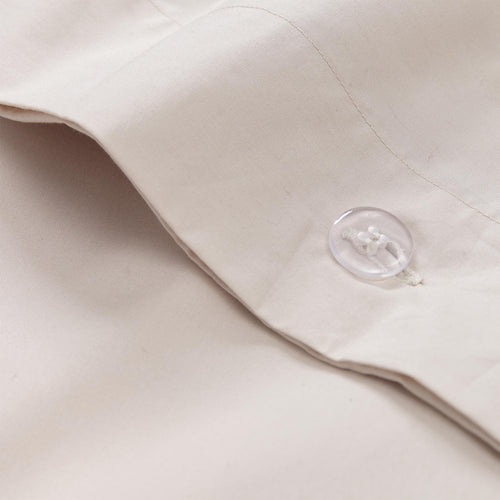 Perpignan Percale Bed Linen natural, 100% combed cotton | Find the perfect percale bedding