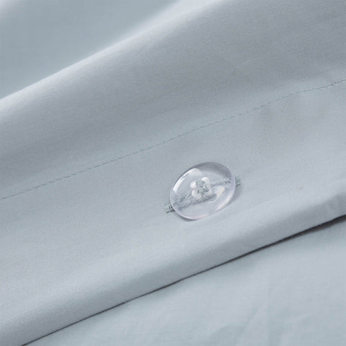 Perpignan Pillowcase green grey, 100% combed cotton | High quality homewares