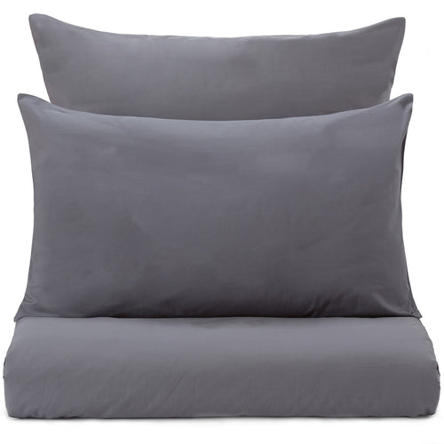Perpignan Pillowcase grey, 100% combed cotton