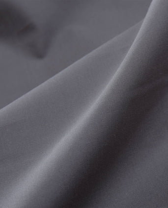 Perpignan Percale Bed Linen grey, 100% combed cotton