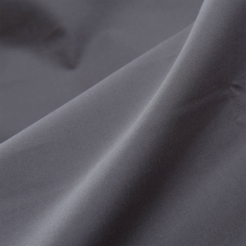Perpignan Pillowcase grey, 100% combed cotton | URBANARA percale bedding