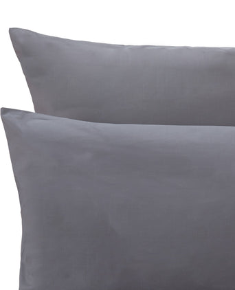 Perpignan Bed Linen grey, 100% combed cotton