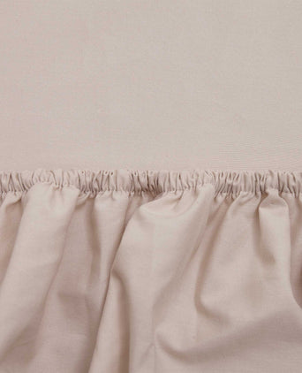 Perpignan fitted sheet, natural, 100% combed cotton