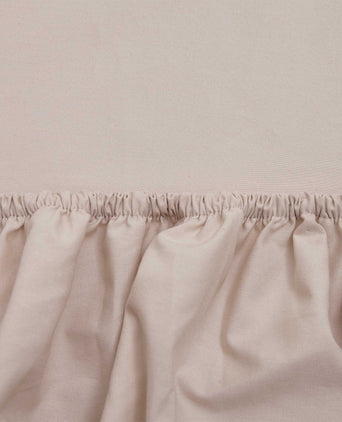 Perpignan Fitted Sheet natural, 100% combed cotton