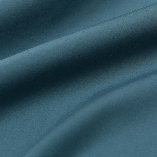 Perpignan Fitted Sheet teal, 100% combed cotton | URBANARA fitted sheets
