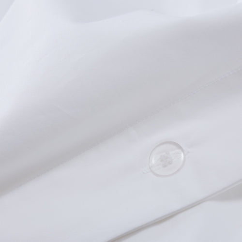Perpignan Bed Linen white, 100% combed cotton | Find the perfect percale bedding