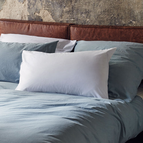 Perpignan Percale Bed Linen in white | Home & Living inspiration | URBANARA