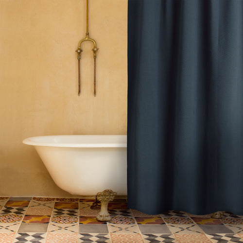 Proaza Shower Curtain in teal | Home & Living inspiration | URBANARA