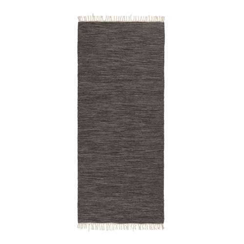 Pugal Runner grey melange, 100% wool | URBANARA runners