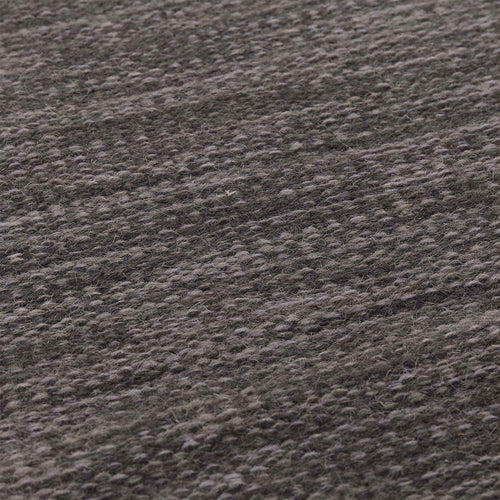 Pugal rug, grey melange, 100% wool |High quality homewares