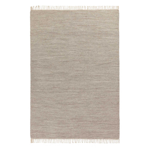 Pugal rug, sandstone melange, 100% wool | URBANARA wool rugs