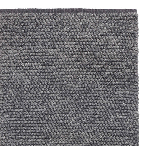 Ravi Runner charcoal melange, 50% wool & 30% viscose & 20% cotton