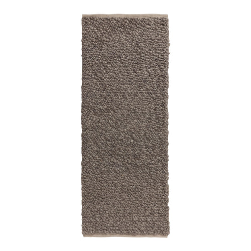 Ravi Mix Wool Runner [Stone grey melange]