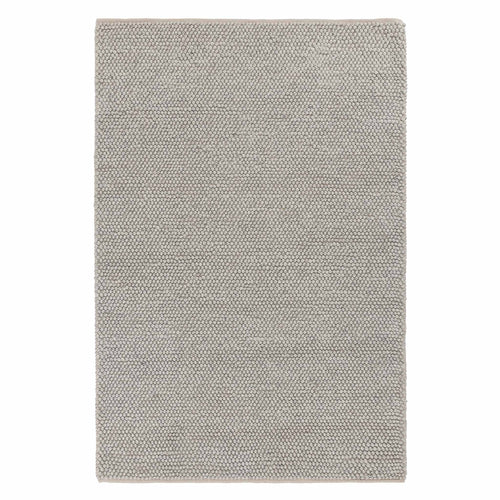 Ravi Wool Rug [Silver grey]