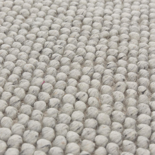 Ravi Wool Rug [Silver grey]