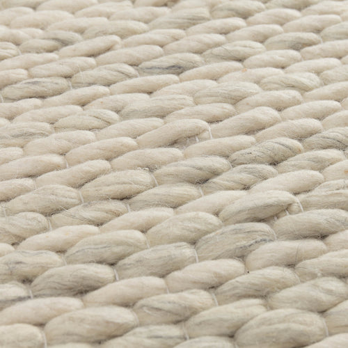 Romo Rug cream & natural, 50% wool & 50% cotton | Find the perfect wool rugs