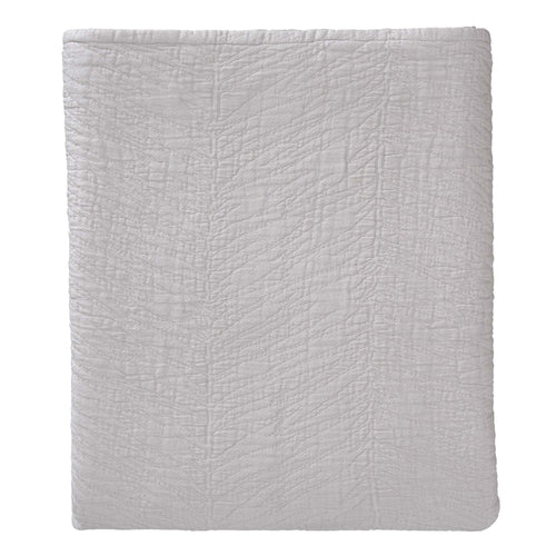 Ruivo bedspread, light grey, 100% cotton
