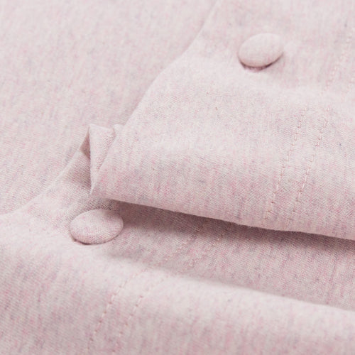 Sabugal Bed Linen powder pink melange, 100% cotton | URBANARA jersey bedding