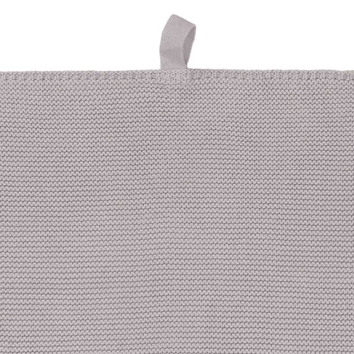 Safara Tea Towel Set silver grey, 100% cotton | URBANARA dishcloths