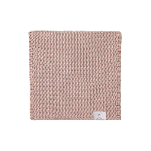 Safara Dishcloth Set powder pink, 100% cotton | URBANARA dishcloths