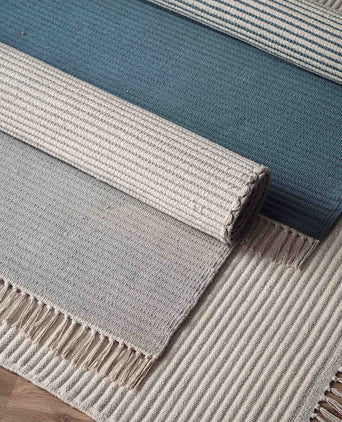 Salasar runner, natural white, 100% cotton