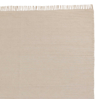Salasar rug, natural white, 100% cotton