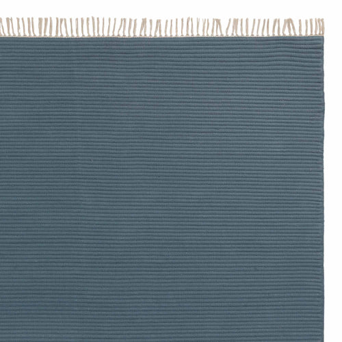 Salasar runner, teal, 100% cotton