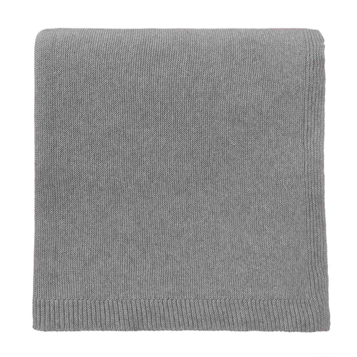 Salicos Blanket grey melange, 100% cotton