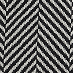 Salla blanket, black & cream, 100% new wool |High quality homewares