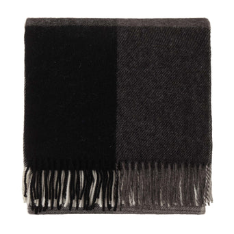 Salos blanket, grey, 50% alpaca wool & 50% lambswool