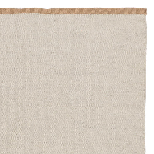 Salur Wool Rug [Ivory melange/Natural]